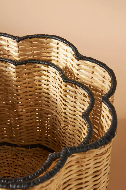 Anant Handcrafted Rattan Laundry Basket