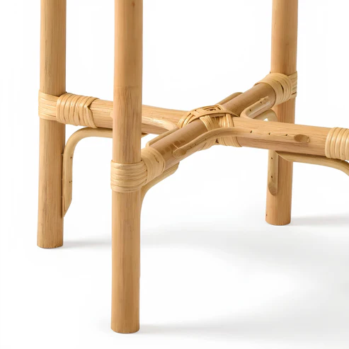 Ananya Handcrafted Rattan Planter with Stand