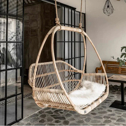 Ananya Handcrafted Bamboo Cane Swing Chair