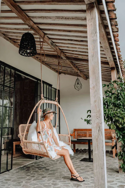 Ananya Handcrafted Bamboo Cane Swing Chair