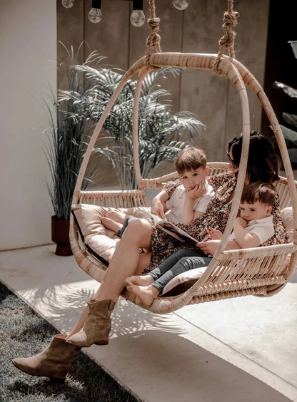 Ananya Handcrafted Bamboo Cane Swing Chair