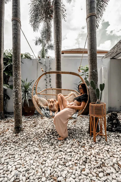 Ananya Handcrafted Bamboo Cane Swing Chair