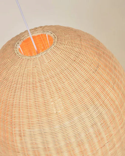 Handcrafted Bamboo Cane Pendant Light Anika