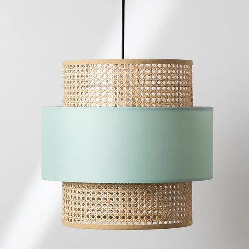 Handcrafted Bamboo Rattan Ceiling Light Anika