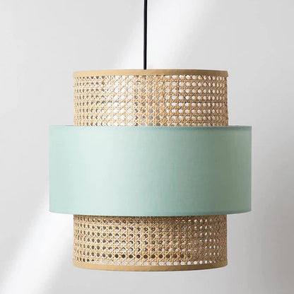 Handcrafted Bamboo Rattan Ceiling Light Anika