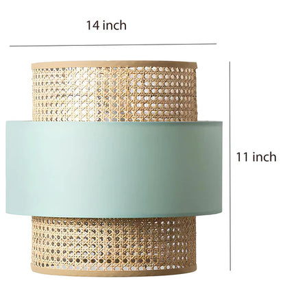 Handcrafted Bamboo Rattan Ceiling Light Anika