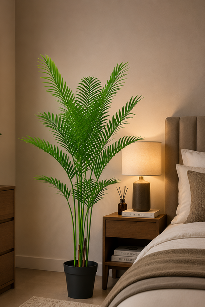 Premium Artificial Areca Palm Tree 71"