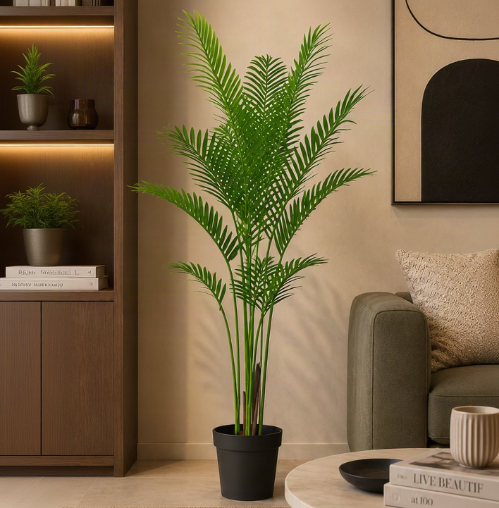 Premium Artificial Areca Palm Tree 71"