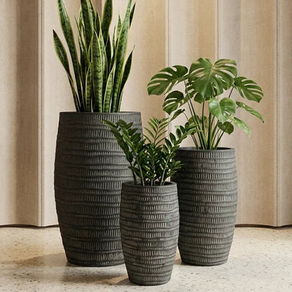 Areca Fiberglass Planters