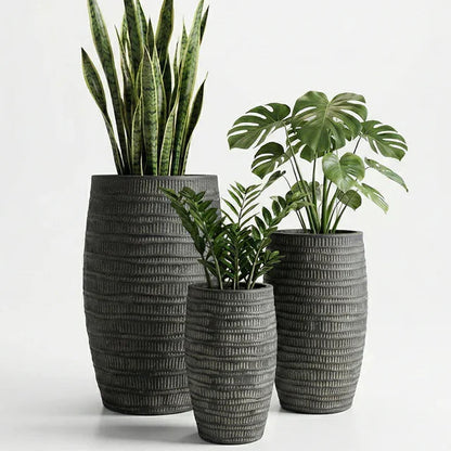 Areca Fiberglass Planters