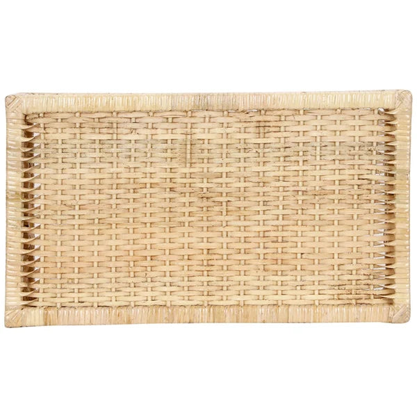 Aria Handwoven Wicker & Rattan Storage Basket