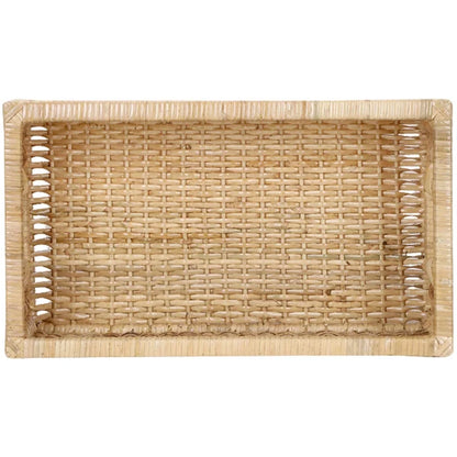 Aria Handwoven Wicker & Rattan Storage Basket