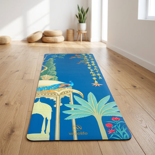Professional PU & Natural Rubber Yoga Mat - 6mm Rambagh