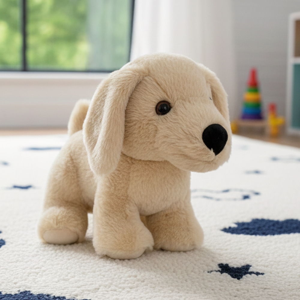 Mirada Standing Labrador Dog Plush Toy – 25cm