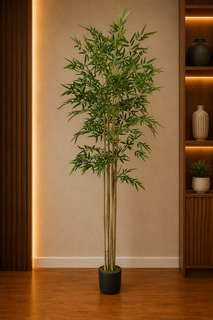 Artificial Bamboo Plant - 70″ Premium Tree