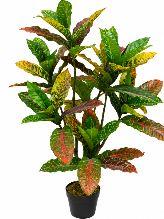 Artificial Codiaeum 39.37-Inch Faux Plant