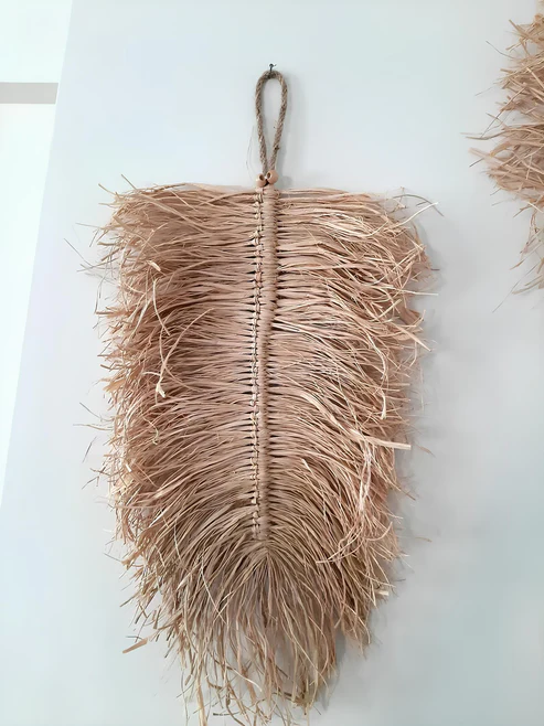 Asmee Handcrafted Wicker Wall Art