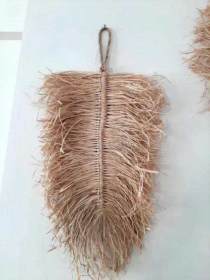 Asmee Handcrafted Wicker Wall Art