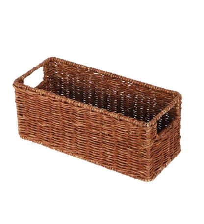 Avani Handwoven Wicker Vanity Tray for Dressing Table