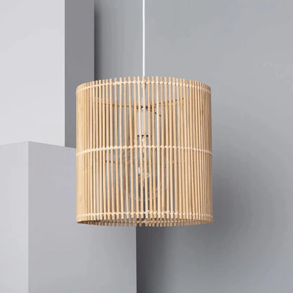 Handcrafted Bamboo Rattan Pendant Light Avital