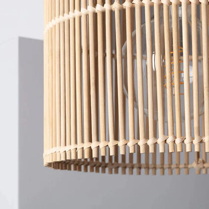 Handcrafted Bamboo Rattan Pendant Light Avital