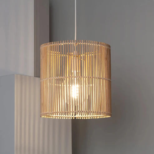 Handcrafted Bamboo Rattan Pendant Light Avital