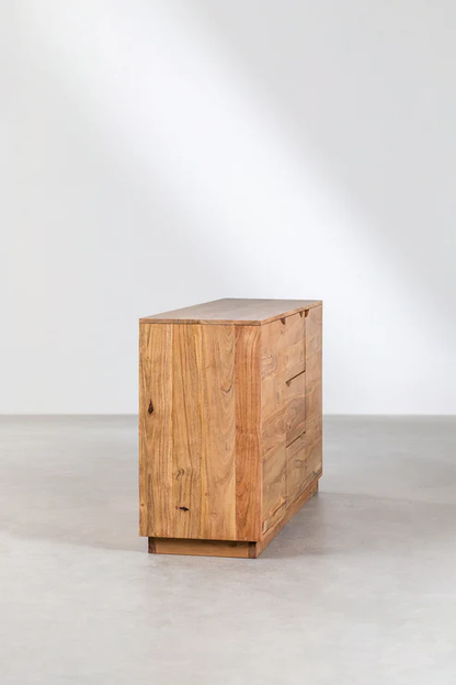 Avya Handcrafted Rattan & Solid Wood Sideboard