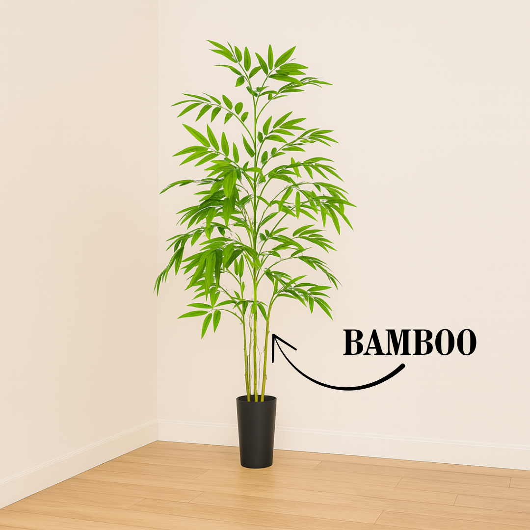 Premium Artificial Bamboo Tree 55"