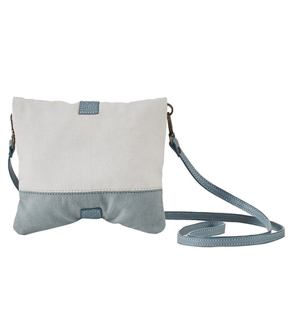 Artaflora – Women’s and Girls Finley Canvas Bag Recycled Sling Bag (Ocean) (Blue)