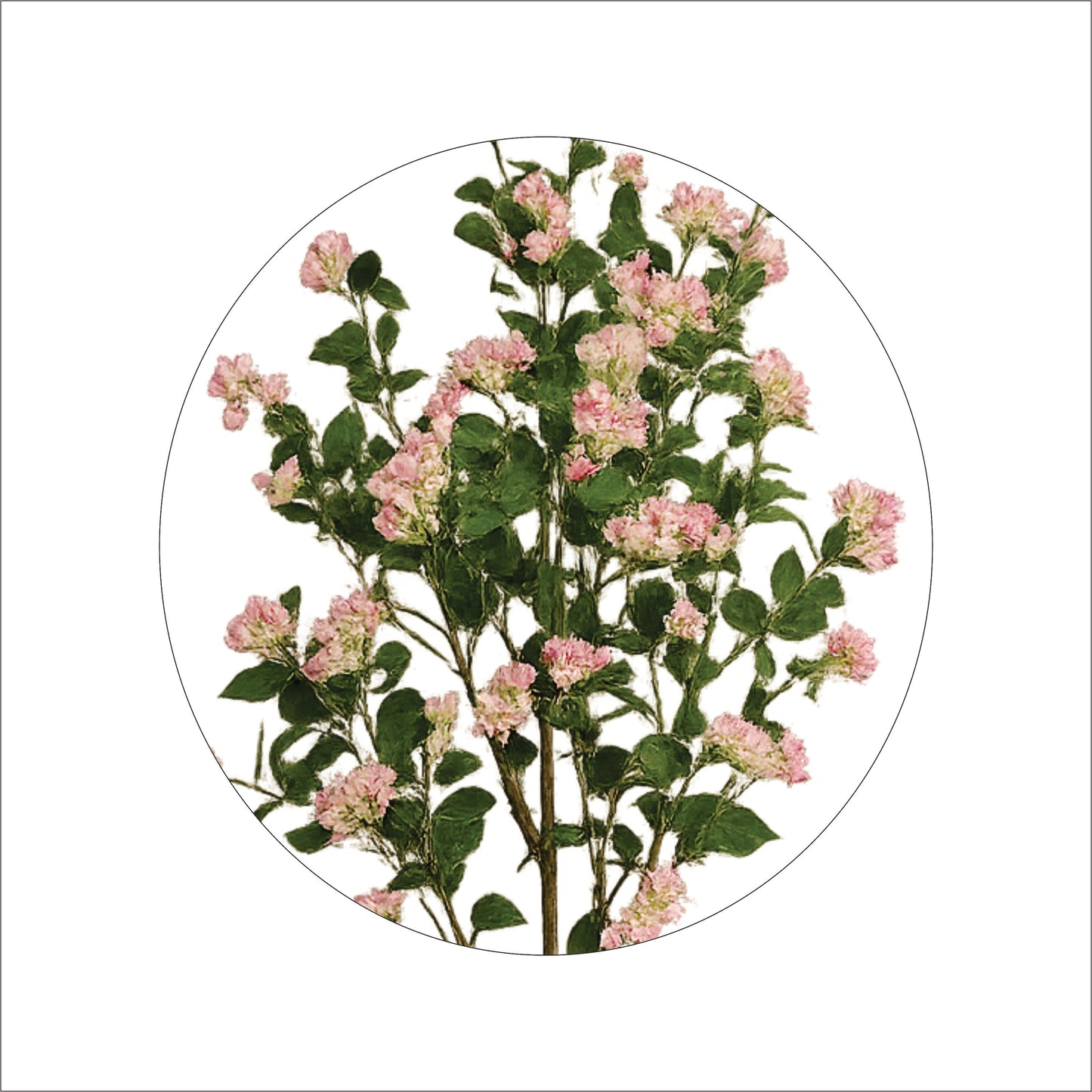 Premium Artificial Blush Pink Flowering Tree 59"