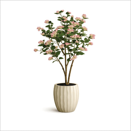 Premium Artificial Blush Pink Flowering Tree 59"