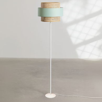 Aarti Handcrafted Rattan Floor Lamp