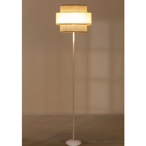 Aarti Handcrafted Rattan Floor Lamp