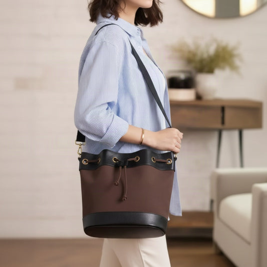 Bucket Crossbody Bag for Women