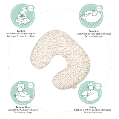 Bunny Garden Feeding & Nursing Pillow