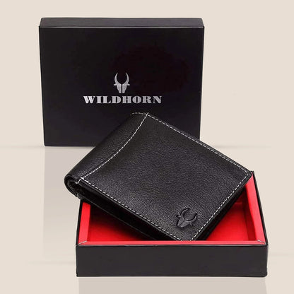 Wildhorn CAESAR RFID Protected Men's Leather Wallet