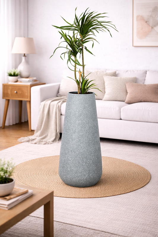 Iris Fiberglass Planter