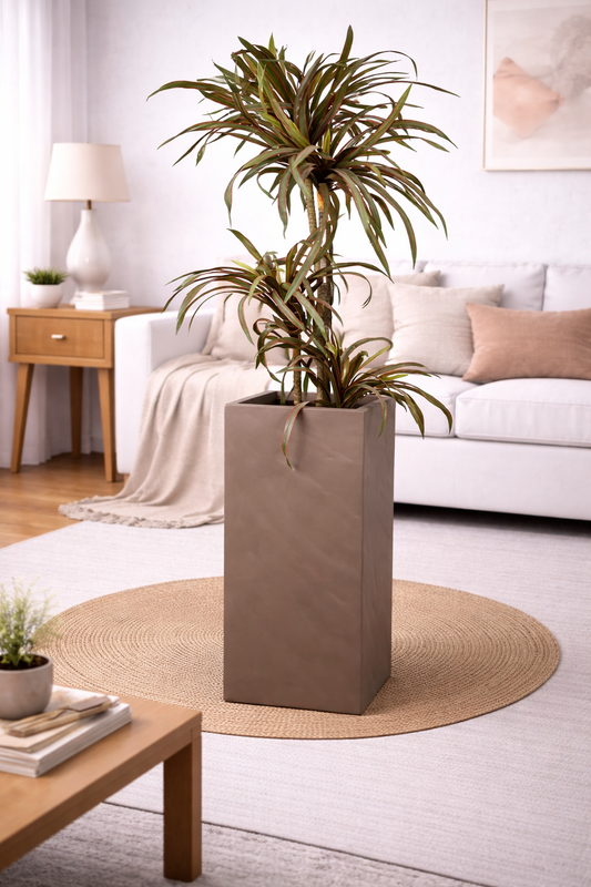 Mountain Matt Fiberglass Planter