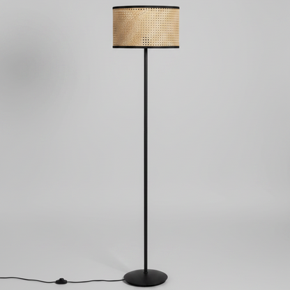 Astrid Handcrafted Rattan Floor Lamp