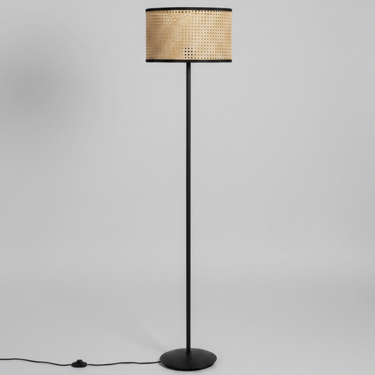 Astrid Handcrafted Rattan Floor Lamp