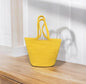Yellow Cotton Dori Bag with Handle-PEELI
