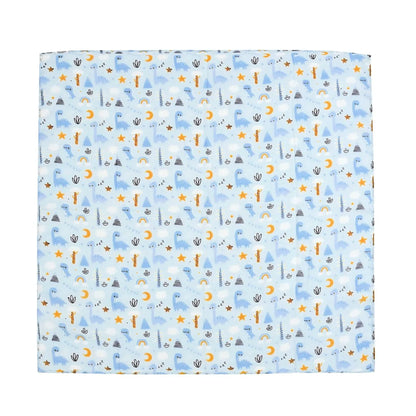 100% Cotton Muslin Swaddles – Set of 5 Blue