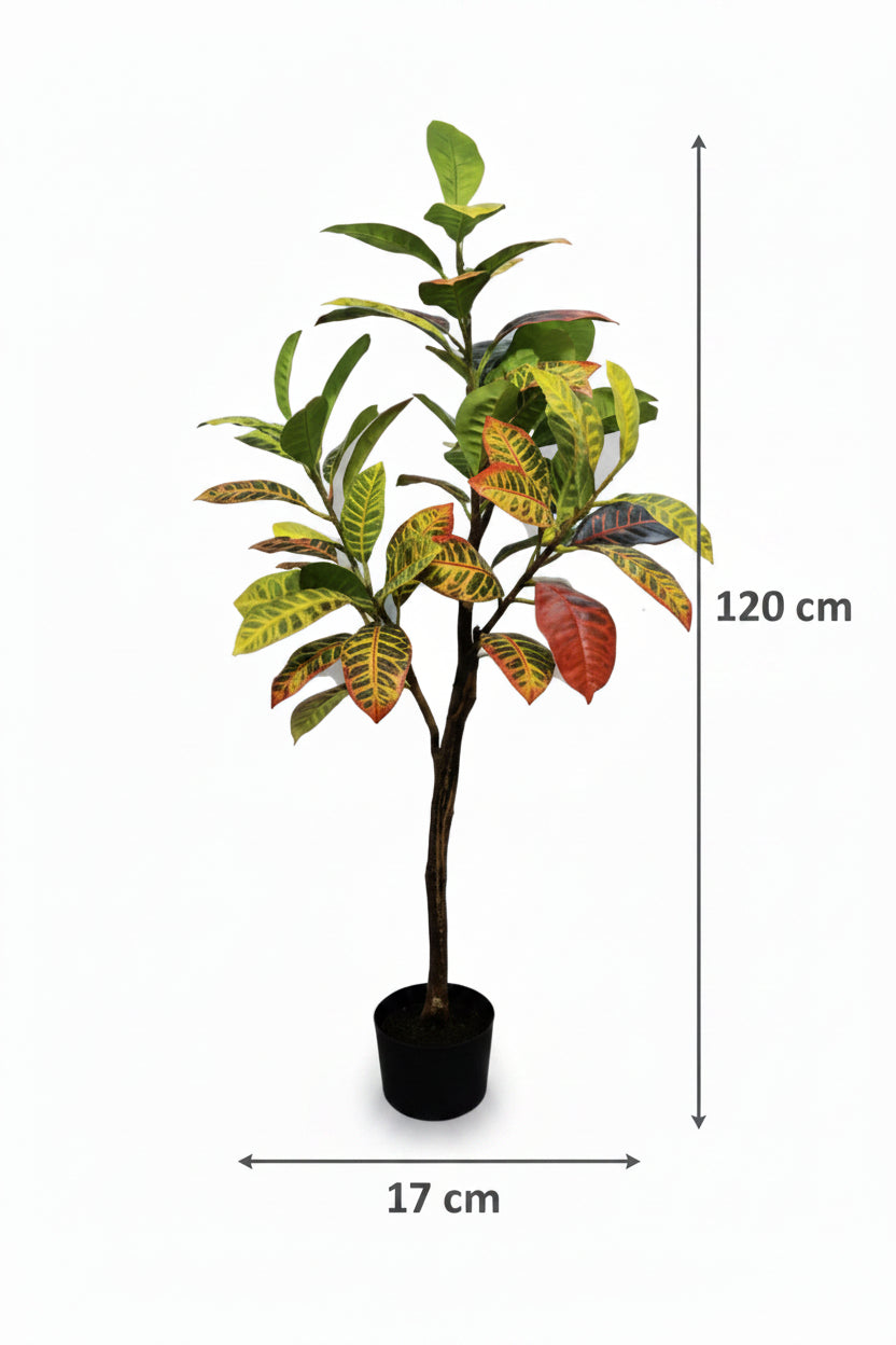 Premium Artificial Croton Plant 47"