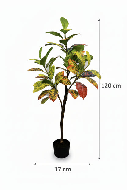 Premium Artificial Croton Plant 47"