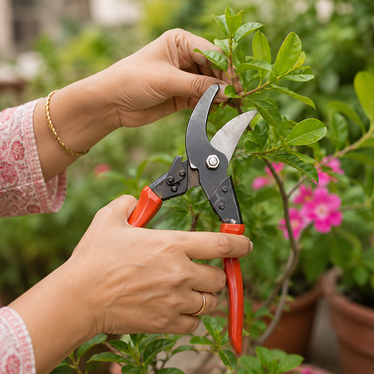 Curved Pruning Secateur Garden Tool