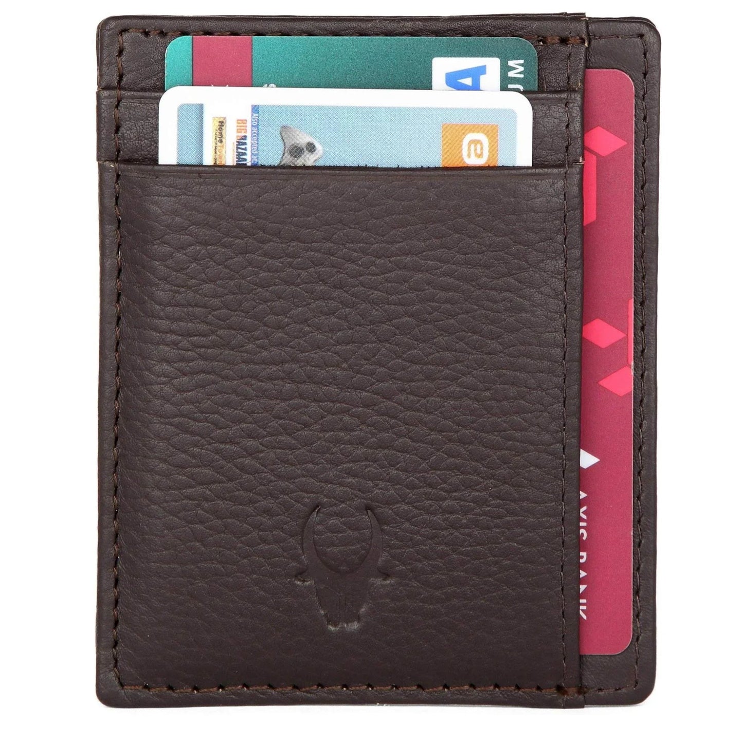 Wildhorn DALLAS RFID Protected Men's Leather Card Holder