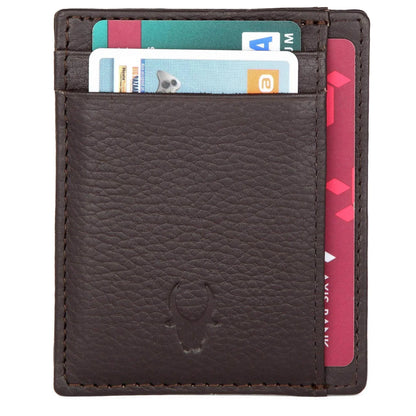Wildhorn DALLAS RFID Protected Men's Leather Card Holder