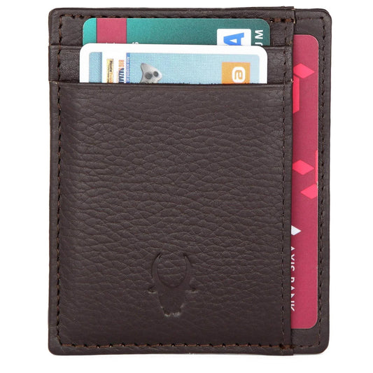 Wildhorn DALLAS RFID Protected Men's Leather Card Holder