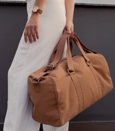 Ayn Duffle Bag For Men & Women 30L – Brown