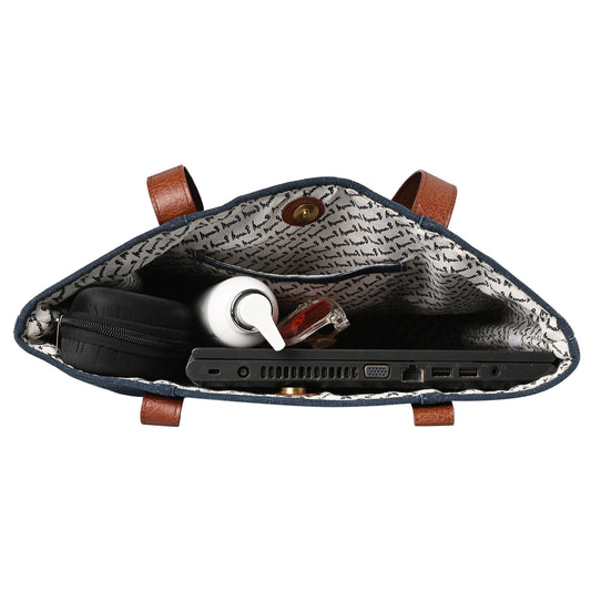 Cleveland Tote Handbag for Women – Navy